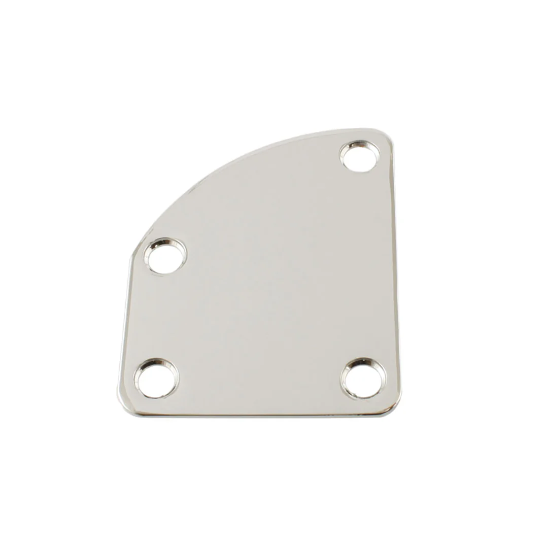 AP-0602-010 - לוחית צוואר מעוקלת, עם ברגים - כרום Allparts לוחית צוואר מעוקלת, עם ברגים - כרום Allparts